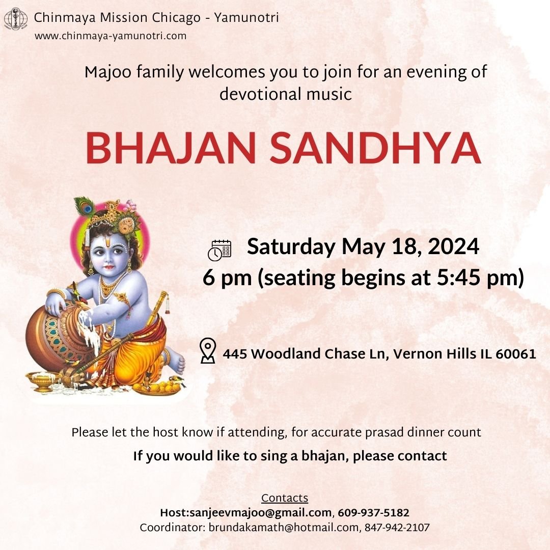 Bhajan Sandhya 2024-05 - Online