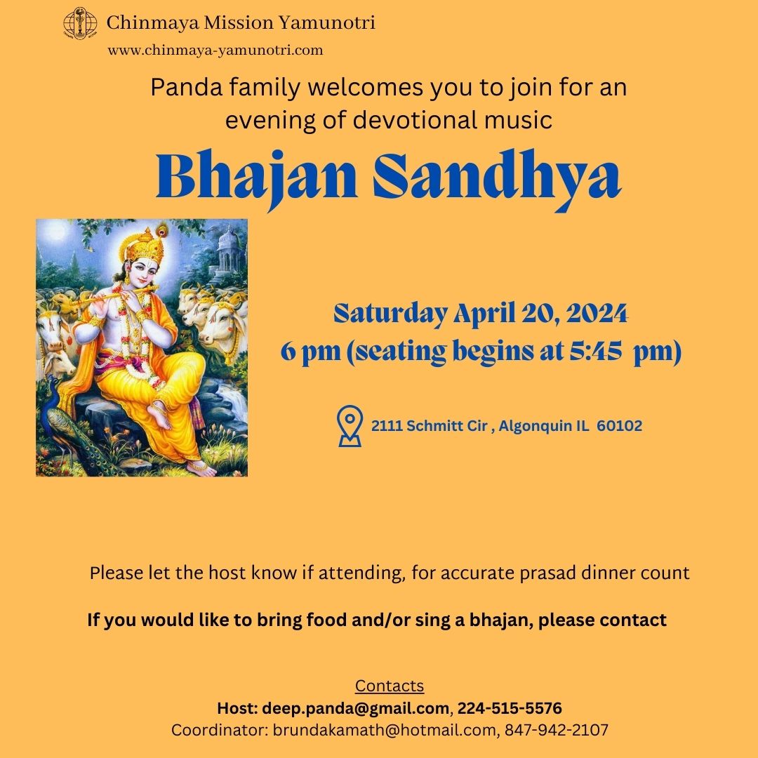 Bhajan Sandhya 2024-04 - online