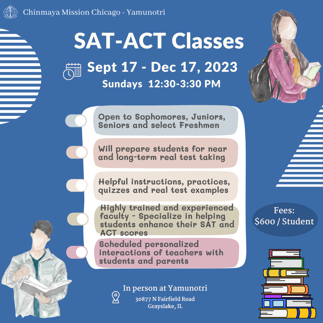 SAT-ACT Classes 2023 Fall - Online